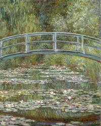 Le Bassin aux nymphéas (aussi connu sous le nom de Pont japonais)